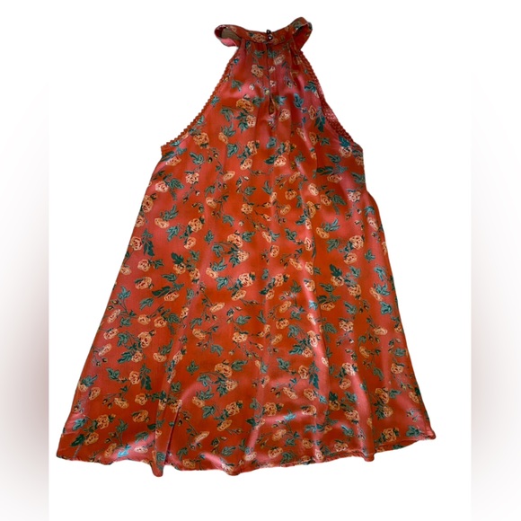 Adorable Angie Girls Sun Dress Halter Lace Peach Size M Great Condition! - Picture 12 of 13